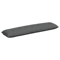 Produktbild för Ryggkudde Mörkgrå 200 x 19 x 50 cm tyg