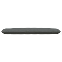 Produktbild för Ryggkudde Mörkgrå 200 x 19 x 50 cm tyg