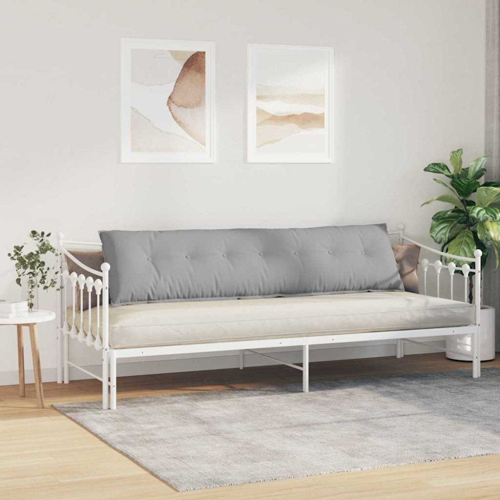 Produktbild för Ryggkudde Moln Grå 200 x 19 x 50 cm tyg