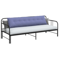 Produktbild för Ryggkudde Jeansblå 200 x 19 x 50 cm tyg