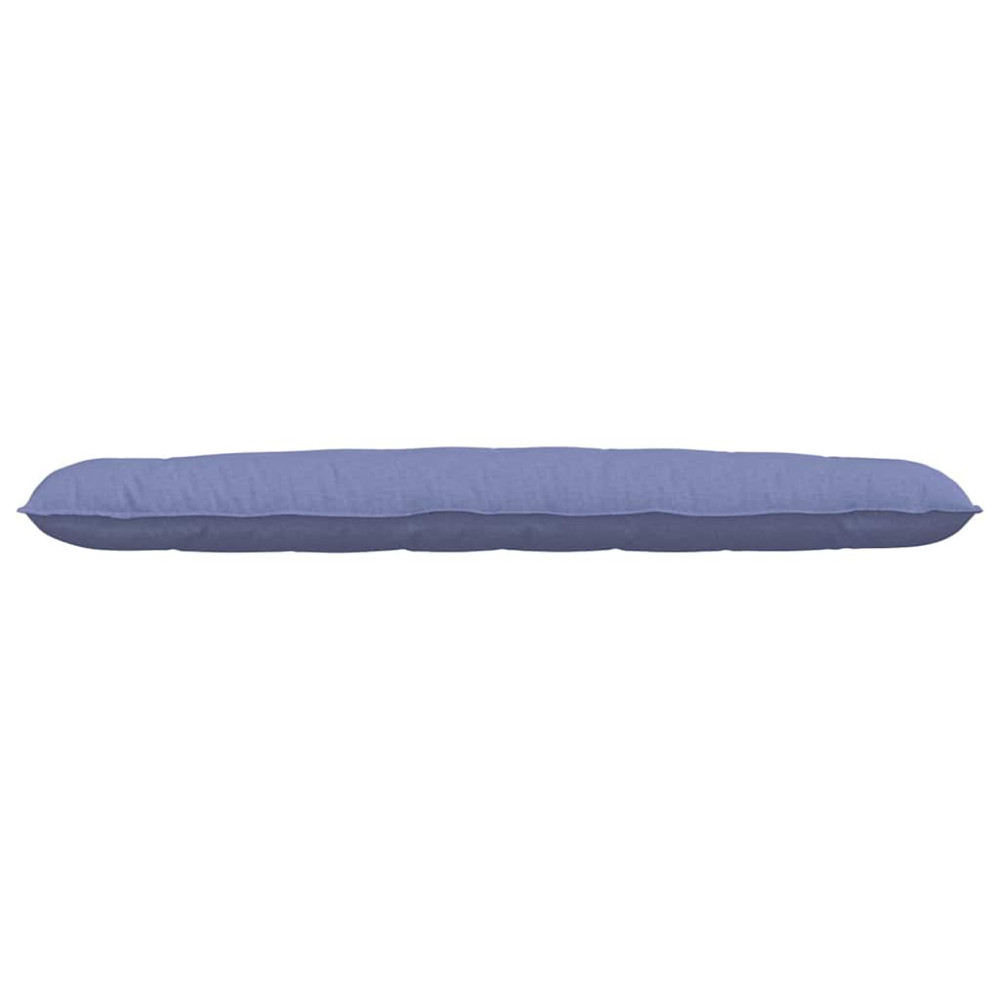 Produktbild för Ryggkudde Jeansblå 200 x 19 x 50 cm tyg