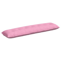 Produktbild för Ryggkudde Rosa 200 x 19 x 50 cm tyg