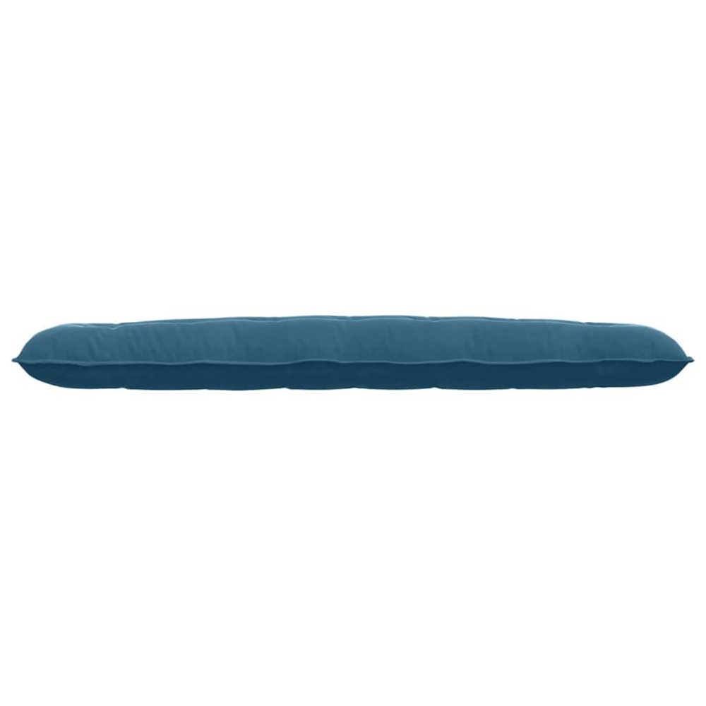 Produktbild för Ryggkudde Blå 200 x 50 cm Kordread tyg