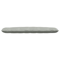 Produktbild för Ryggkudde Ljusgrå 200 x 50 cm Kordread tyg