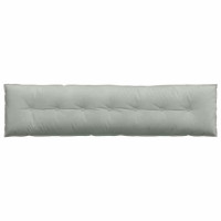 Produktbild för Ryggkudde Ljusgrå 200 x 50 cm Kordread tyg