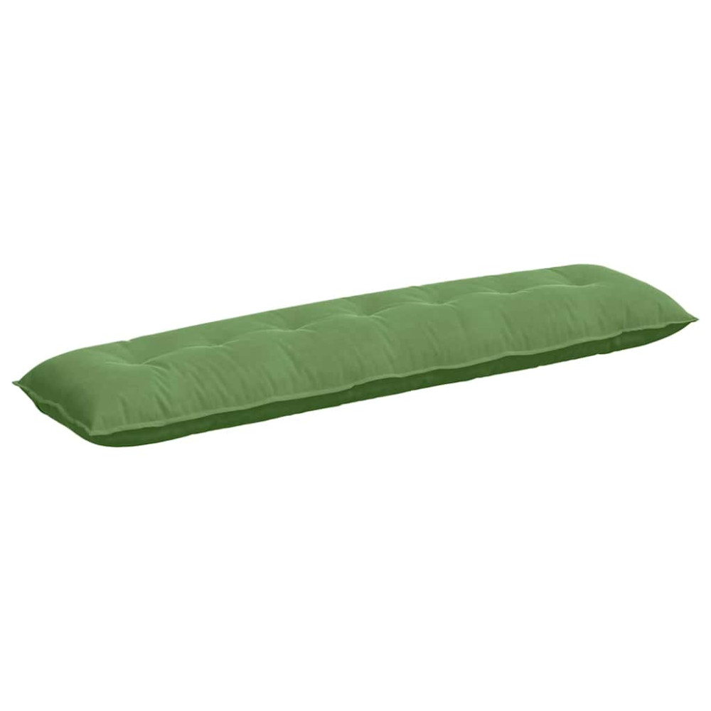 Produktbild för Ryggkudde Ljusgrön 200 x 50 cm Kordread tyg