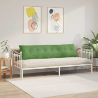Produktbild för Ryggkudde Ljusgrön 200 x 50 cm Kordread tyg