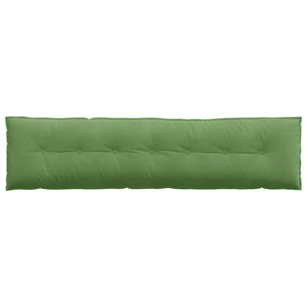 Produktbild för Ryggkudde Ljusgrön 200 x 50 cm Kordread tyg