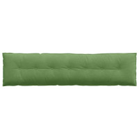Produktbild för Ryggkudde Ljusgrön 200 x 50 cm Kordread tyg