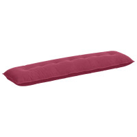 Produktbild för Ryggkudde Vinröd 200 x 50 cm Kordread tyg