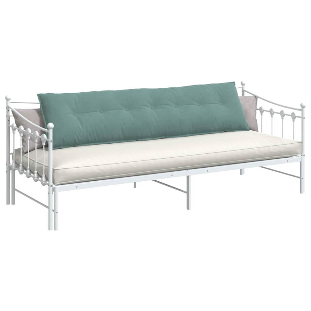 Produktbild för Ryggkudde Havgrön 200 x 50 cm Kordread tyg