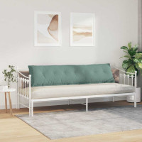 Produktbild för Ryggkudde Havgrön 200 x 50 cm Kordread tyg