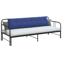 Produktbild för Ryggkudde Polisblå 200 x 50 cm Kordread tyg