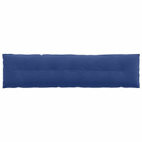 Produktbild för Ryggkudde Polisblå 200 x 50 cm Kordread tyg