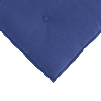 Produktbild för Ryggkudde Polisblå 200 x 50 cm Kordread tyg