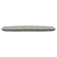 Produktbild för Ryggkudde Ljusgrå 200 x 50 cm Mikrofiber Tyg