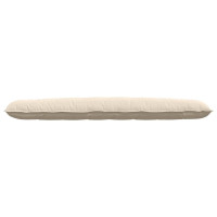 Produktbild för Ryggkudde Beige 200 x 50 cm Mikrofiber Tyg
