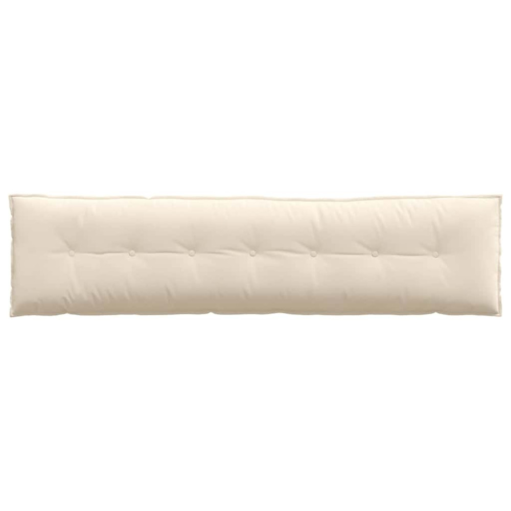 Produktbild för Ryggkudde Beige 200 x 50 cm Mikrofiber Tyg