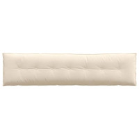 Produktbild för Ryggkudde Beige 200 x 50 cm Mikrofiber Tyg