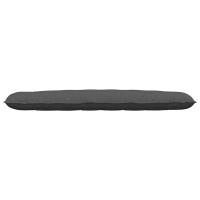 Produktbild för Ryggkudde Mörkgrå 200 x 50 cm Kordread tyg