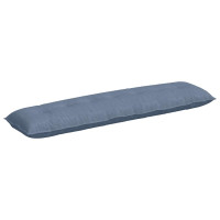 Produktbild för Ryggkudde Blå 200 x 50 cm Kordread tyg