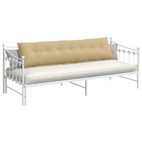 Produktbild för Ryggkudde Grågrön 200 x 50 cm Kordread tyg
