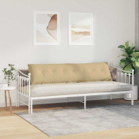 Produktbild för Ryggkudde Grågrön 200 x 50 cm Kordread tyg