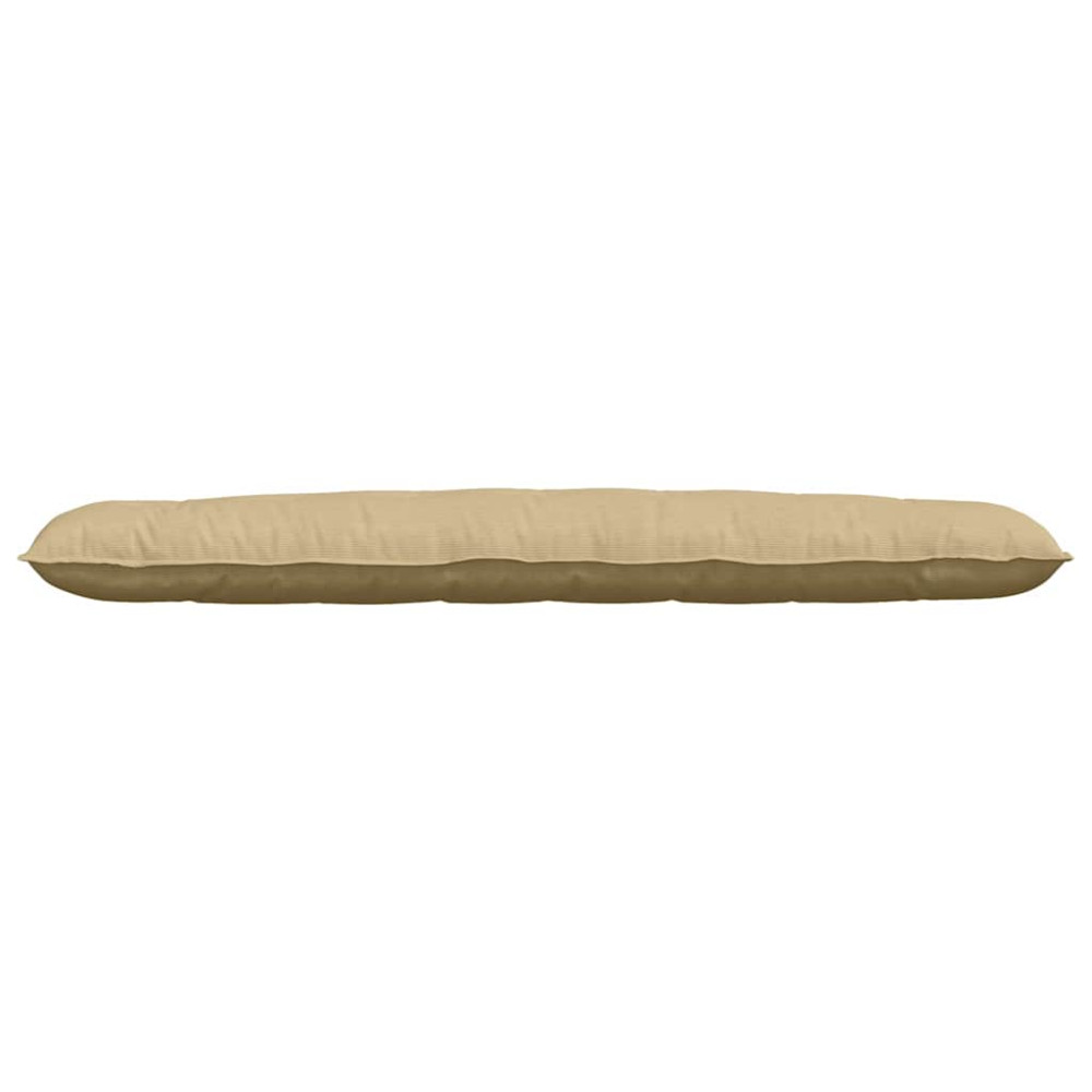 Produktbild för Ryggkudde Grågrön 200 x 50 cm Kordread tyg