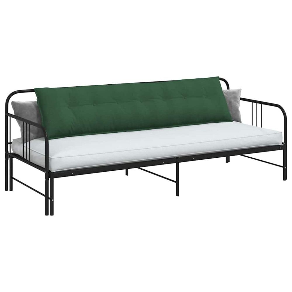 Produktbild för Ryggkudde Jungelgrön 200 x 50 cm Kordread tyg