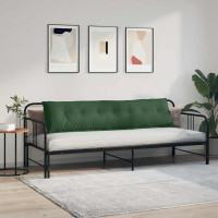 Produktbild för Ryggkudde Jungelgrön 200 x 50 cm Kordread tyg