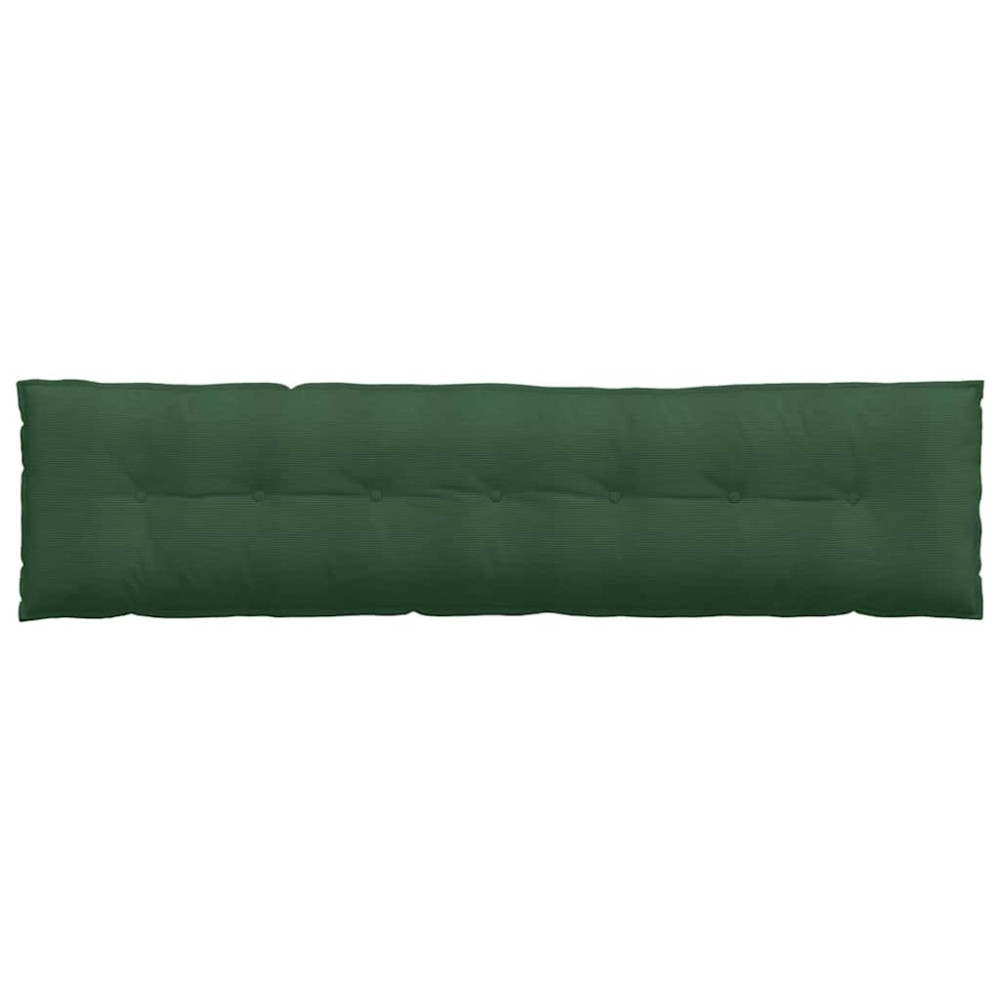 Produktbild för Ryggkudde Jungelgrön 200 x 50 cm Kordread tyg