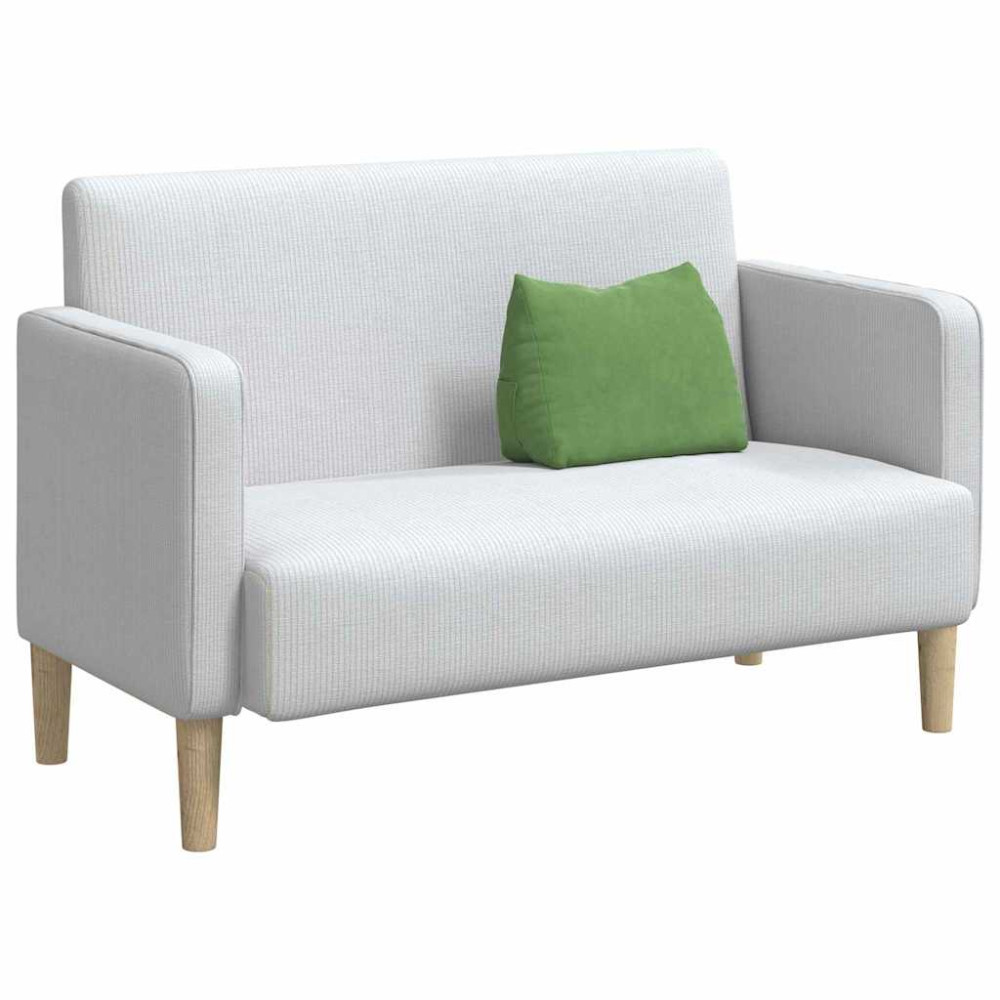 Produktbild för Ryggkudde Ljusgrön 45 x 20 x 35 cm Kordread tyg