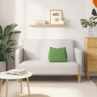 Produktbild för Ryggkudde Ljusgrön 45 x 20 x 35 cm Kordread tyg