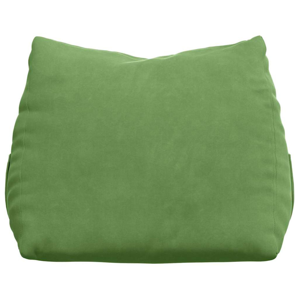 Produktbild för Ryggkudde Ljusgrön 45 x 20 x 35 cm Kordread tyg