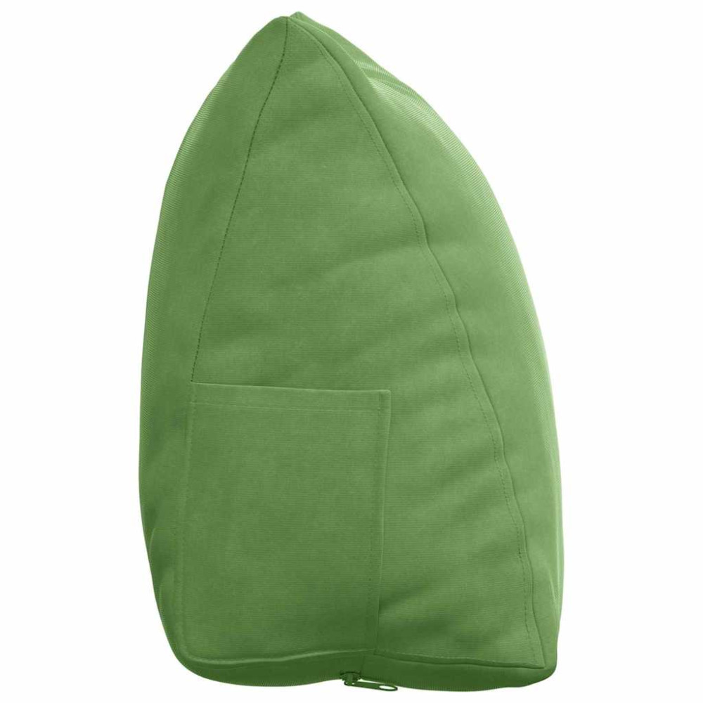 Produktbild för Ryggkudde Ljusgrön 45 x 20 x 35 cm Kordread tyg