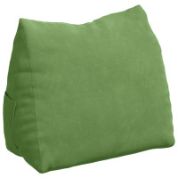 Produktbild för Ryggkudde Ljusgrön 60 x 20 x 50 cm Kordread tyg