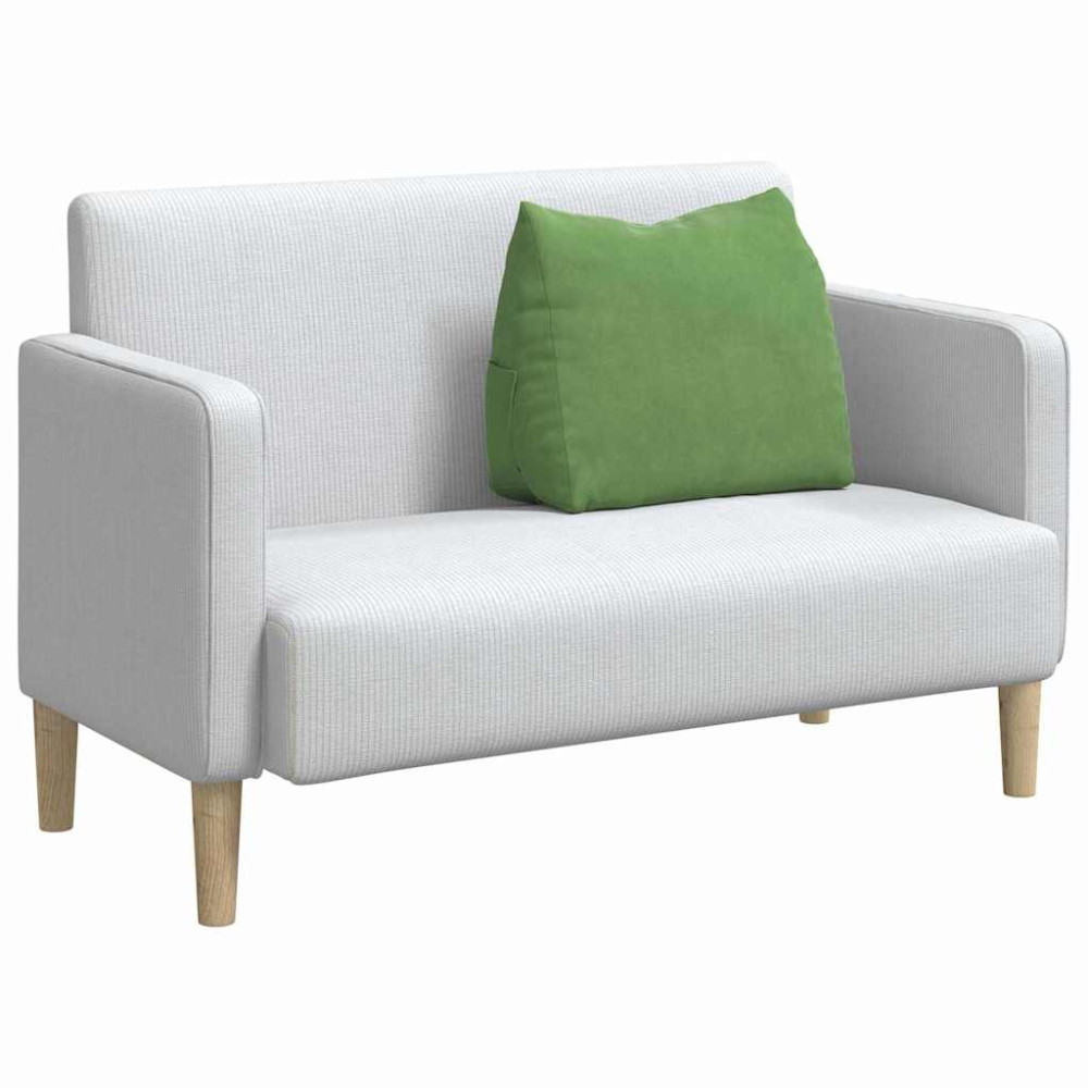 Produktbild för Ryggkudde Ljusgrön 60 x 20 x 50 cm Kordread tyg