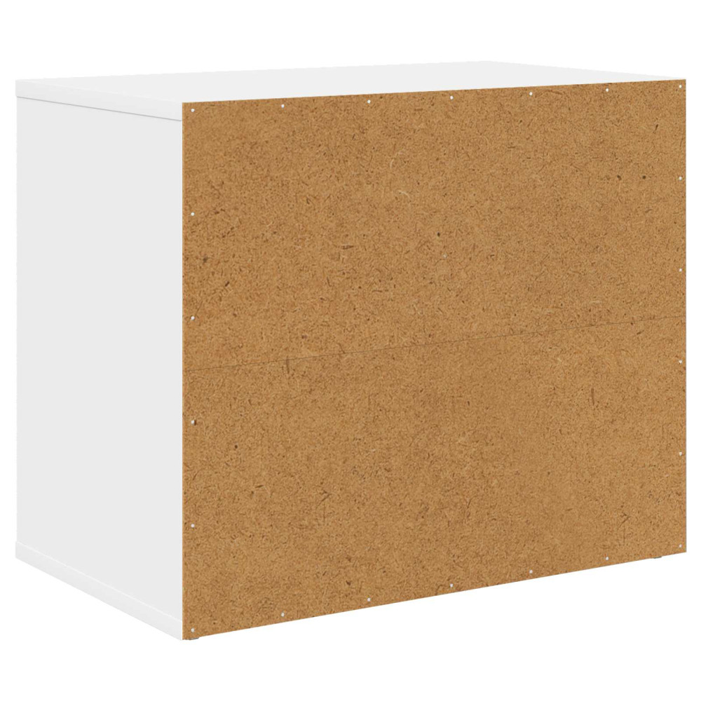 Produktbild för Katt hus Vit 51 x 30 x 42 cm Konstruerat trä