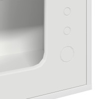 Produktbild för Katt hus Vit 51 x 30 x 42 cm Konstruerat trä