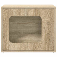 Produktbild för Katt hus Sonoma 51 x 30 x 42,5 cm Konstruerat trä