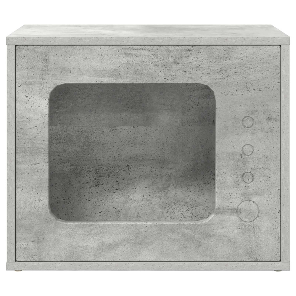Produktbild för Katt hus Betong 51 x 30 x 42,5 cm Konstruerat trä