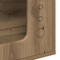 Produktbild för Katt hus Artisan Ek 51 x 30 x 42,5 cm Konstruerat trä