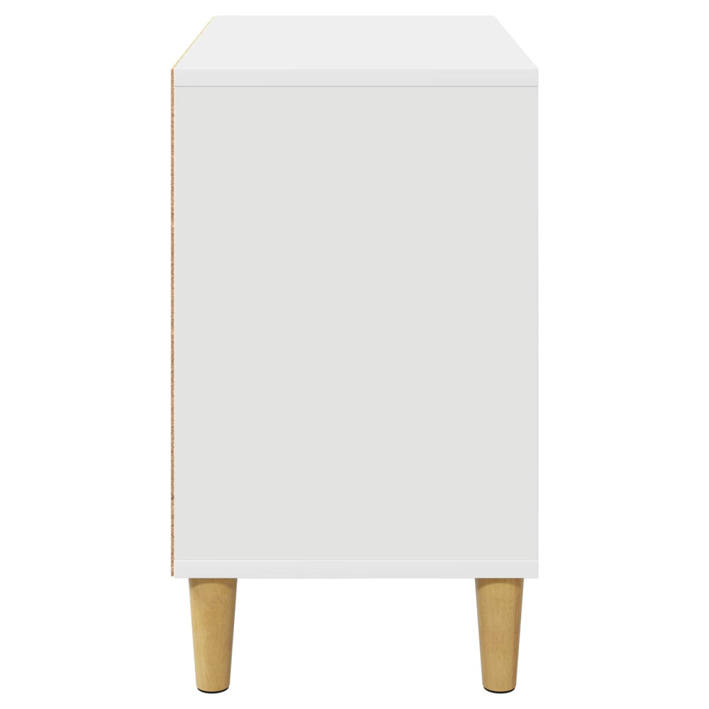 Produktbild för Katt hus Vit 51 x 30 x 52 cm Konstruerat trä