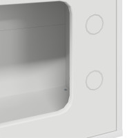 Produktbild för Katt hus Vit 51 x 30 x 52 cm Konstruerat trä