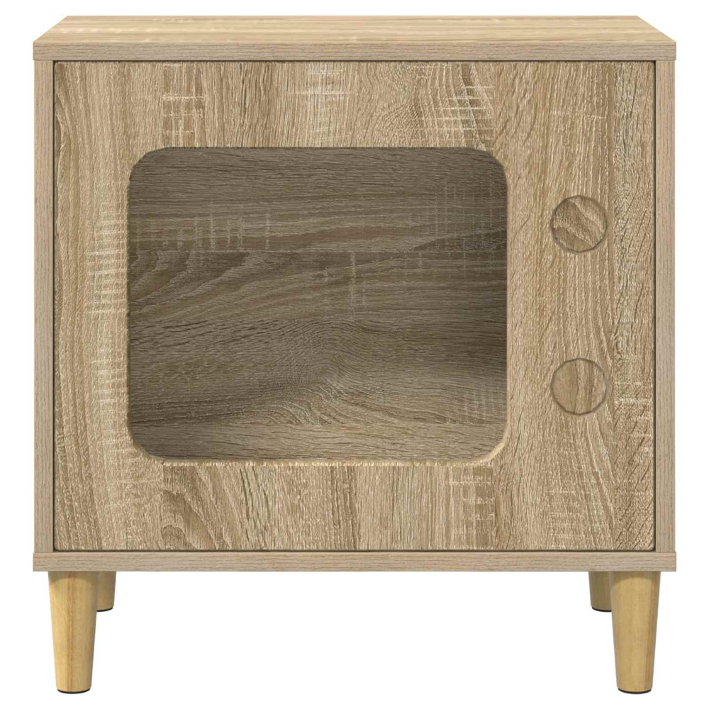 Produktbild för Katt hus Sonoma 51 x 30 x 52 cm Konstruerat trä