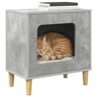 Produktbild för Katt hus Betong 51 x 30 x 52 cm Konstruerat trä