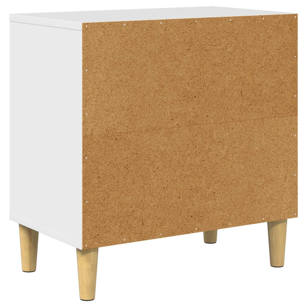 Produktbild för Katt hus Glansig Vit 51 x 30 x 52 cm Konstruerat trä