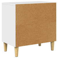 Produktbild för Katt hus Glansig Vit 51 x 30 x 52 cm Konstruerat trä