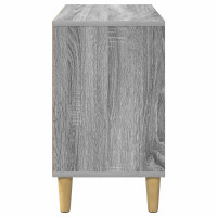 Produktbild för Katt hus Grå Sonoma 51 x 30 x 52 cm Konstruerat trä