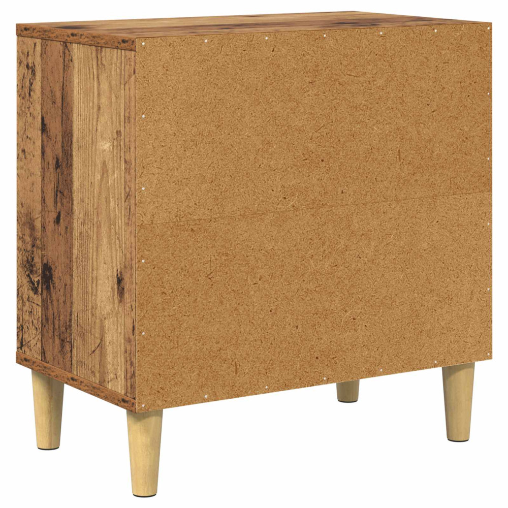 Produktbild för Katt hus Gammalt trä 51 x 30 x 52 cm Konstruerat trä